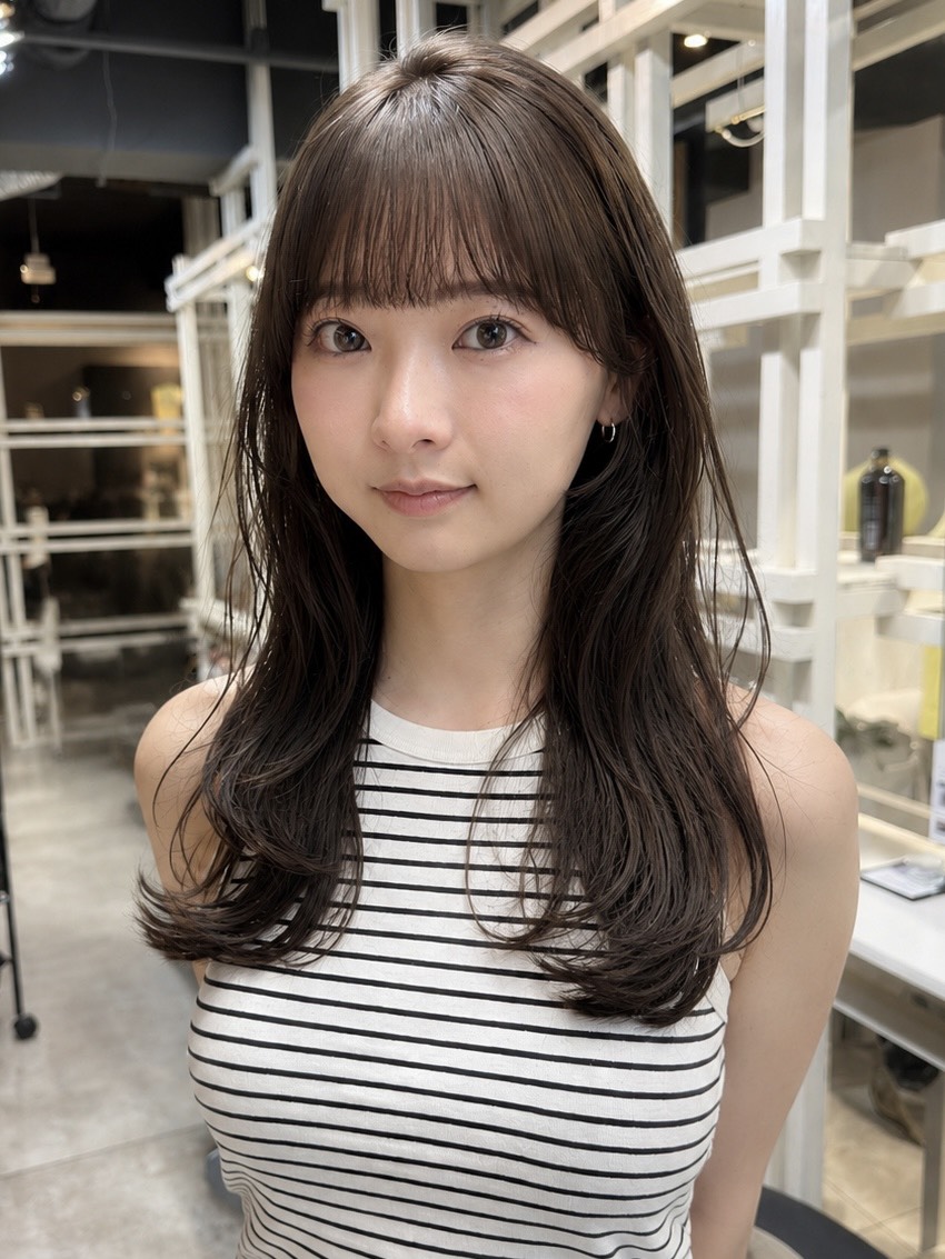 大人気透明感カラー