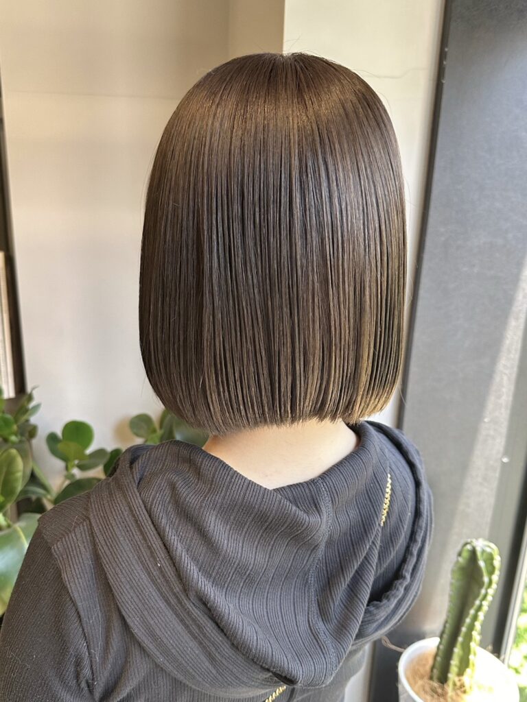王道のボブスタイル