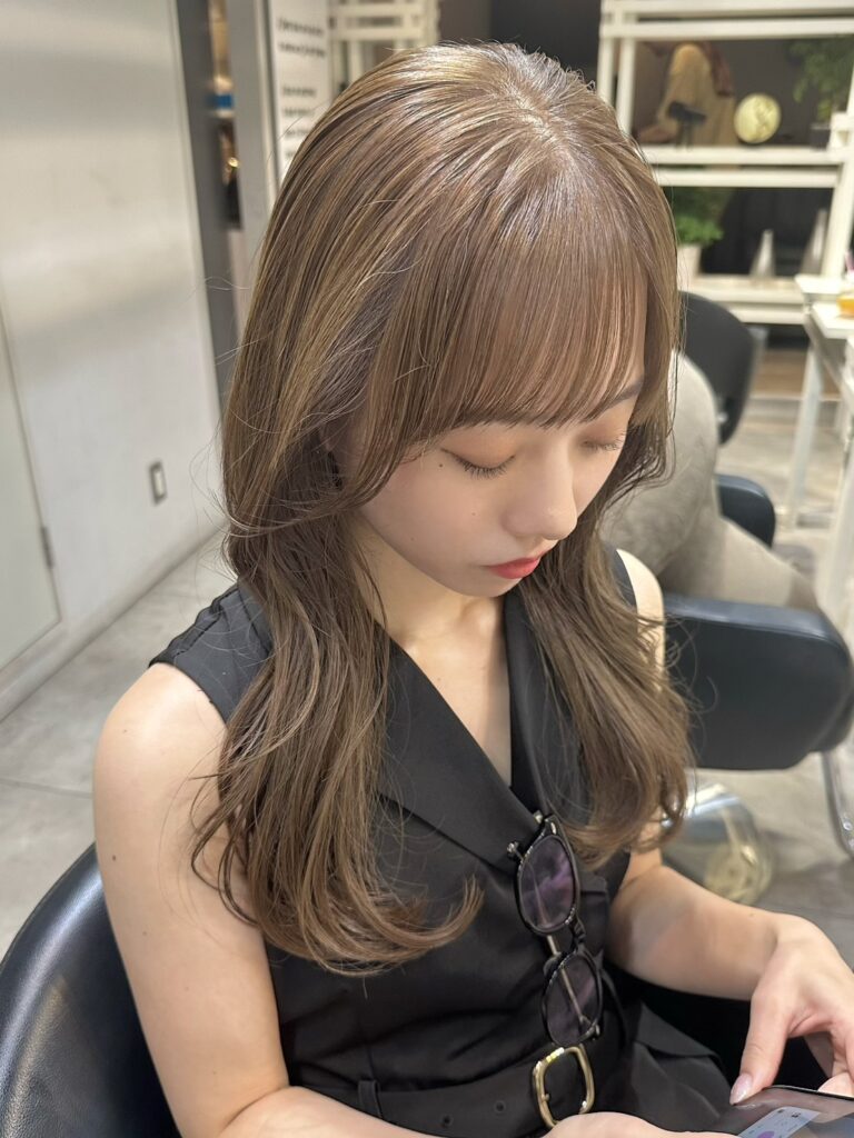 最近人気のヘーゼルベージュ