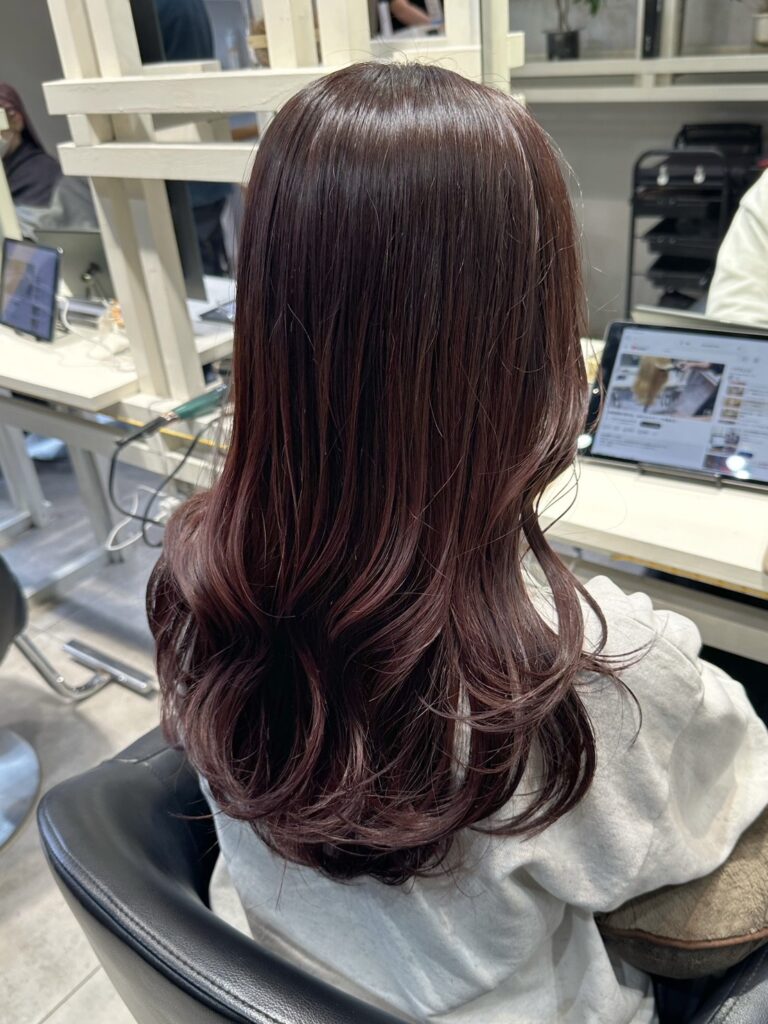 春色カラーで暖かい印象に♪