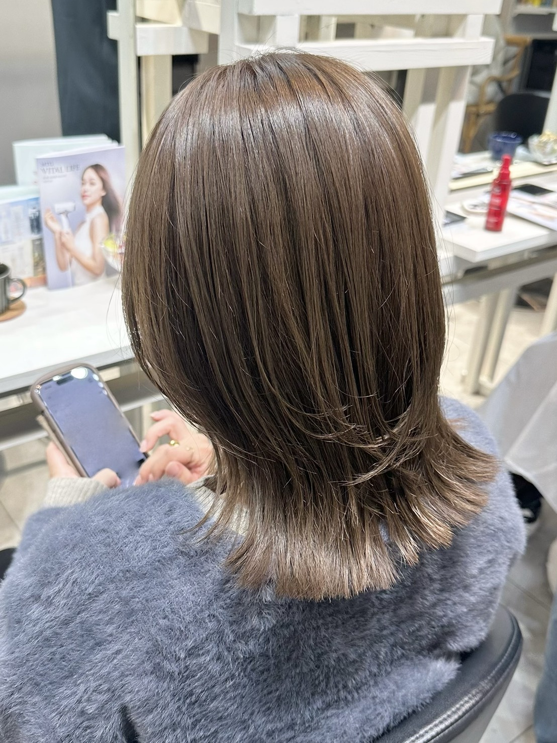 ミディアムレイヤーカット