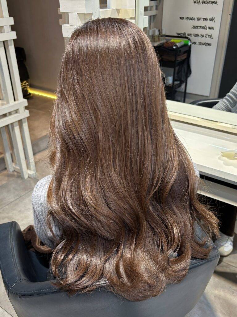 ミルクティーブラウン