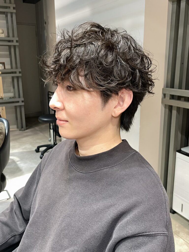 メンズパーマスタイル