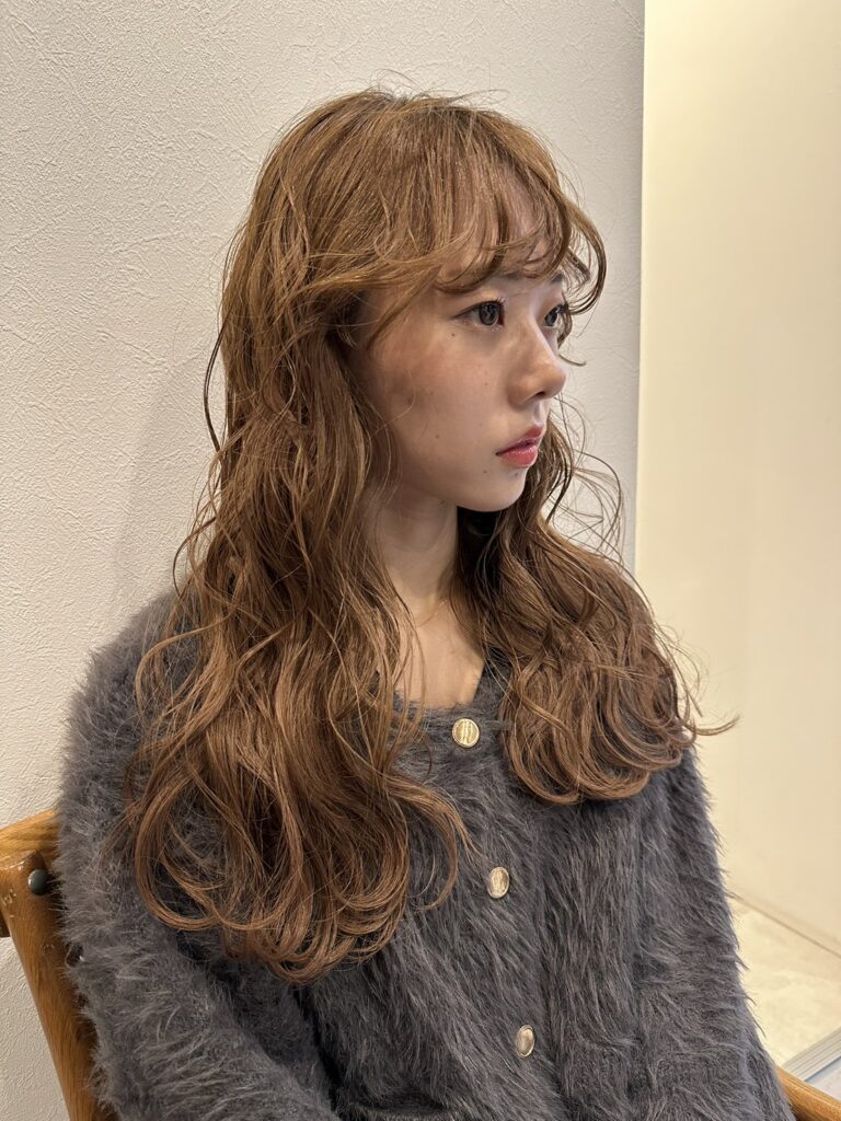 コテ巻きスタイル♪