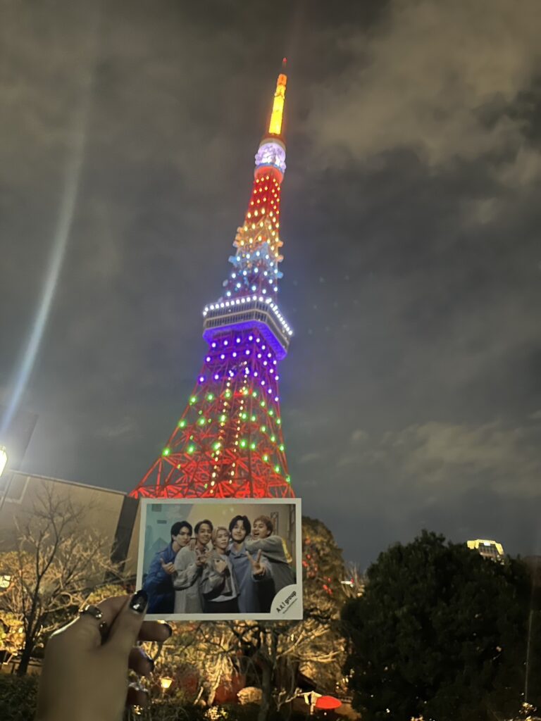 初めて東京タワー