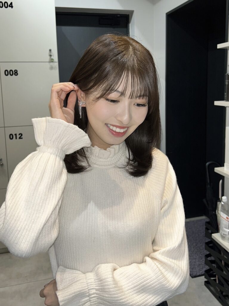 透明感ベージュカラー！