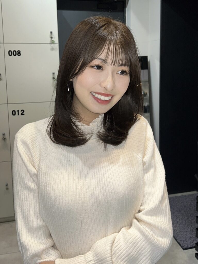 透明感ベージュカラー！