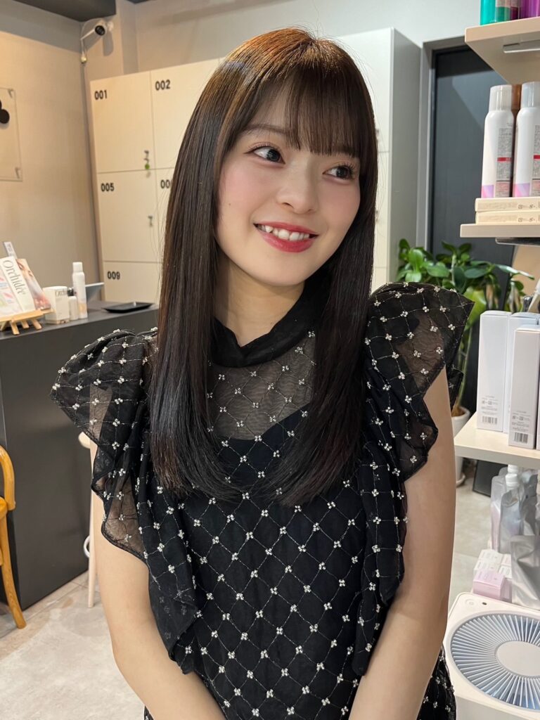 ストレートヘア