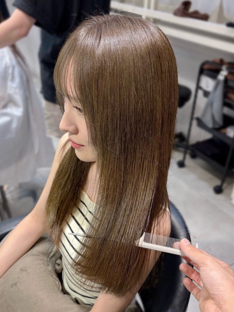 透明感オリーブベージュ!