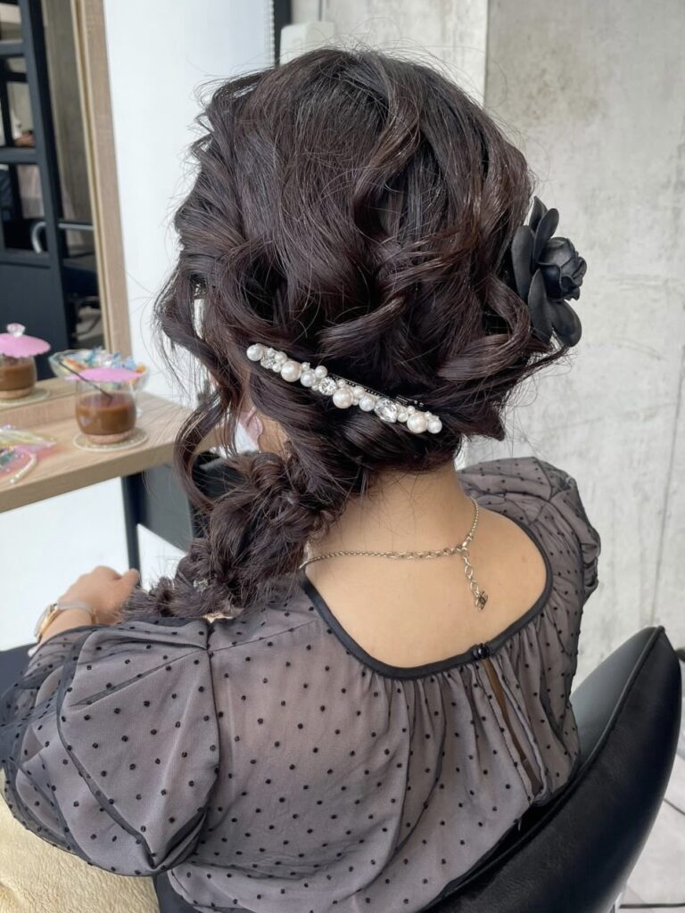 ヘアアレンジさせていただきました!