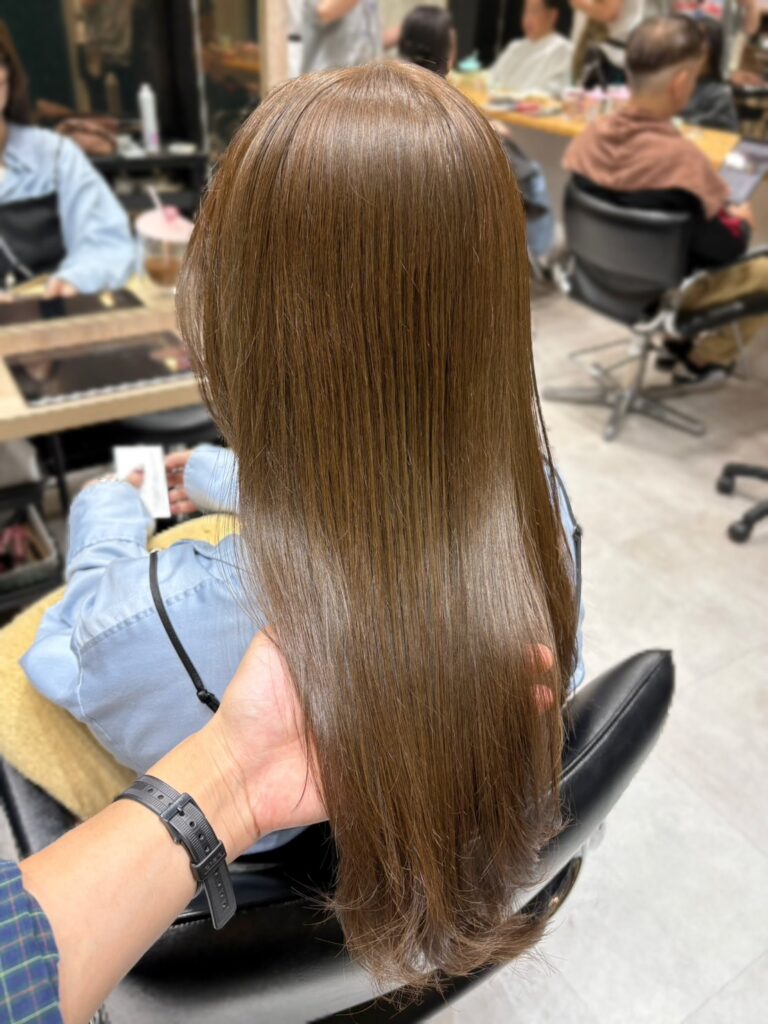 透明感オリーブベージュ！