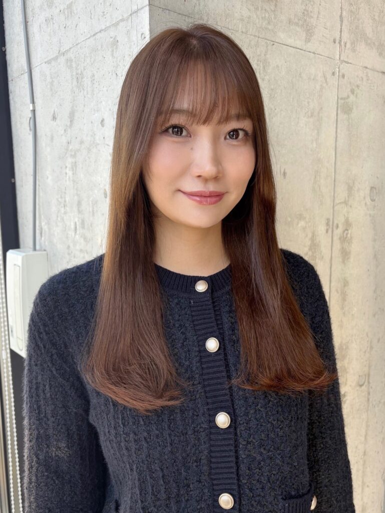 艶髪ベージュ!さら艶ヘア!