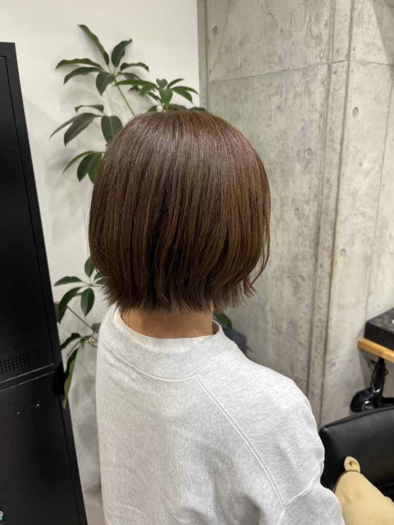 動きが出て軽やかなスタイル