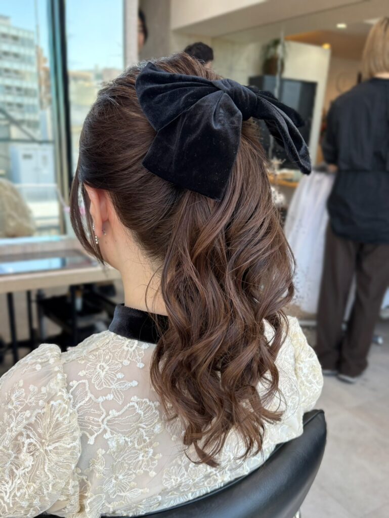 ヘアアレンジ！