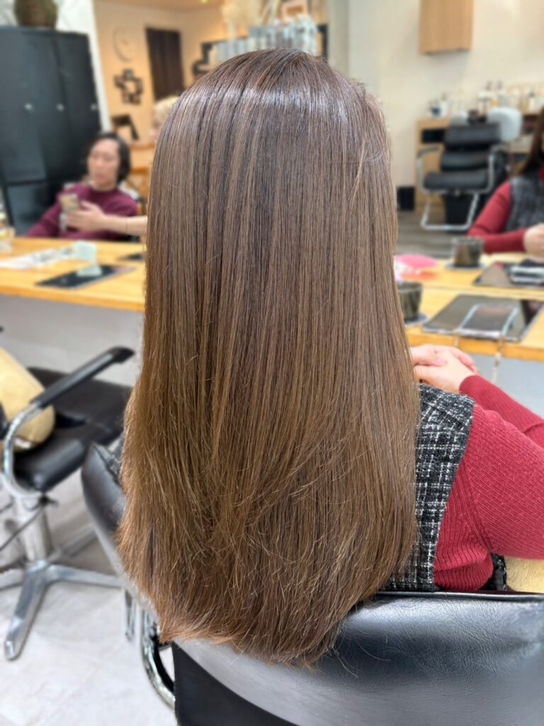 透明感ミルクティーベージュ！