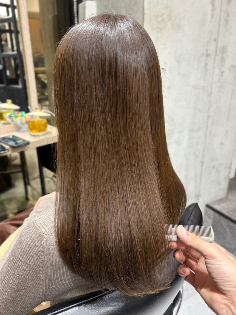 透明感ベージュカラー！