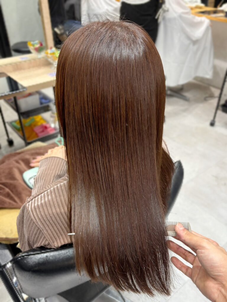 艶感あるチョコレートブラウン！