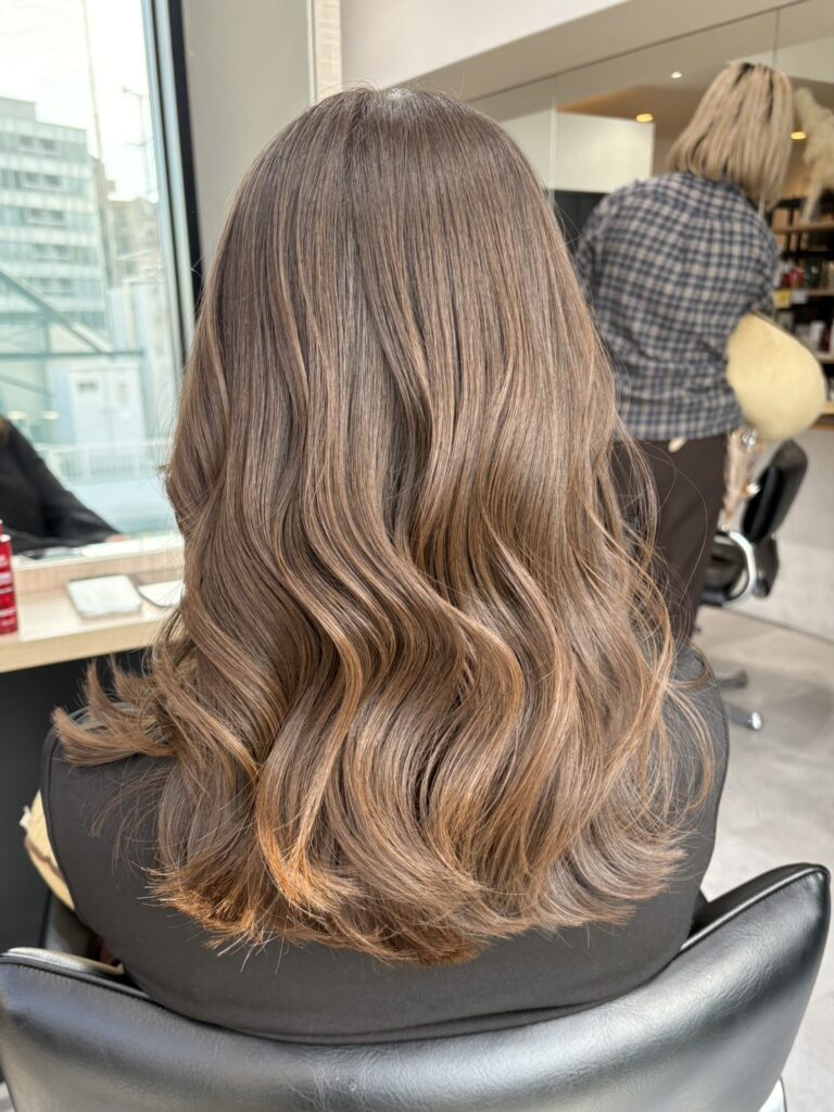 艶感ベージュカラー!