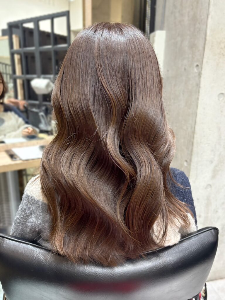 艶感ベージュ！透明感カラー！