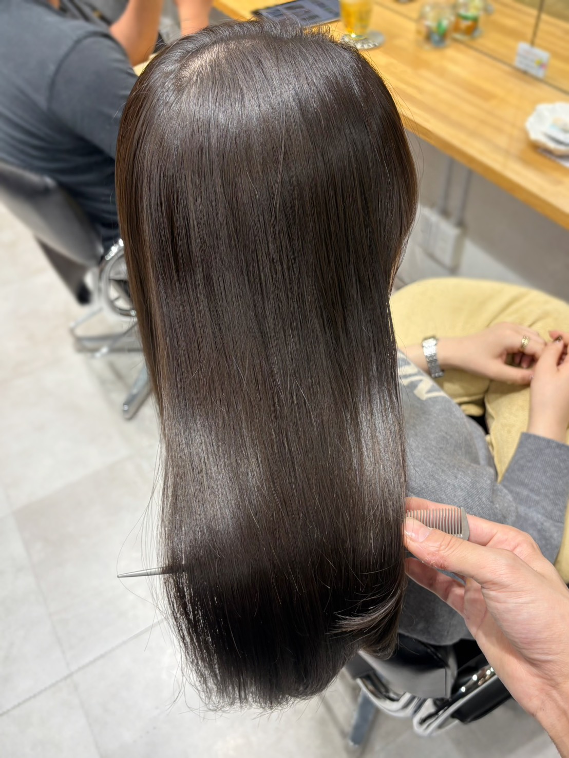 透明感オリーブグレージュ！