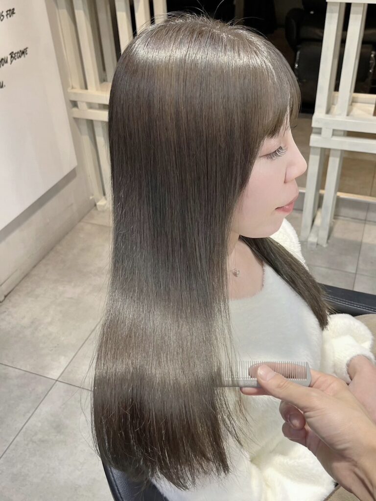 透明感グレージュカラー!2月最終日!