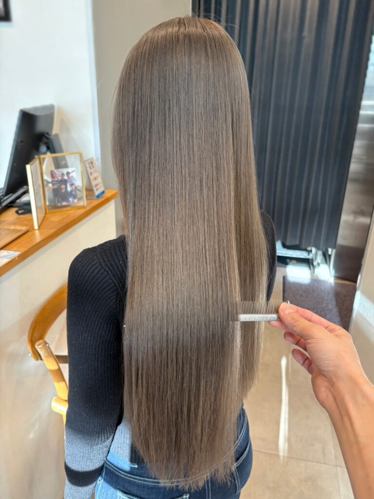 ブリーチカラー グレージュ!