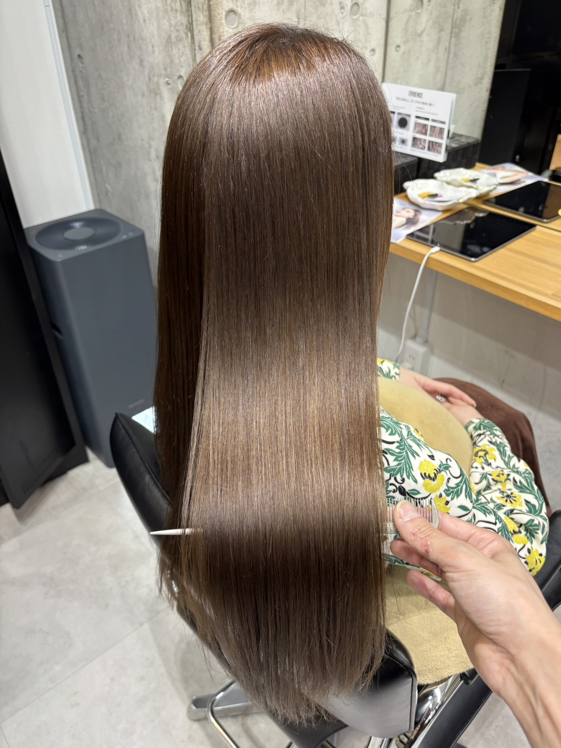 透明感ミルクティーベージュ！