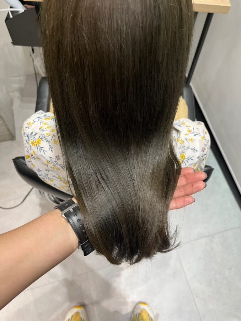 大人っぽさも叶うカラー