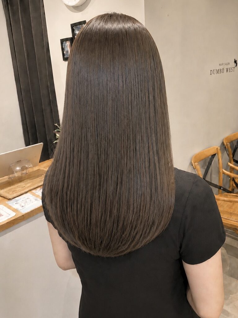 透明感抜群アッシュグレージュ!