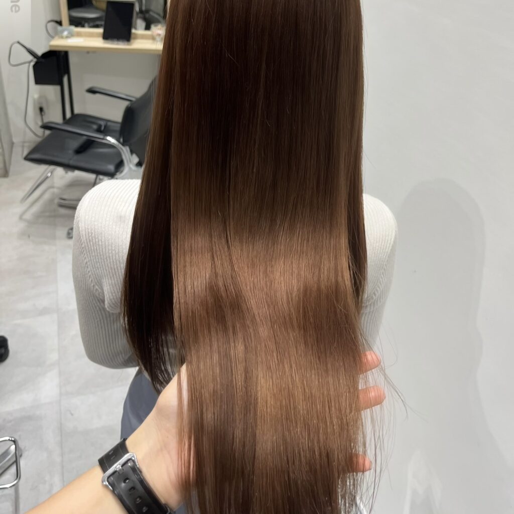 透明感のあるカラー