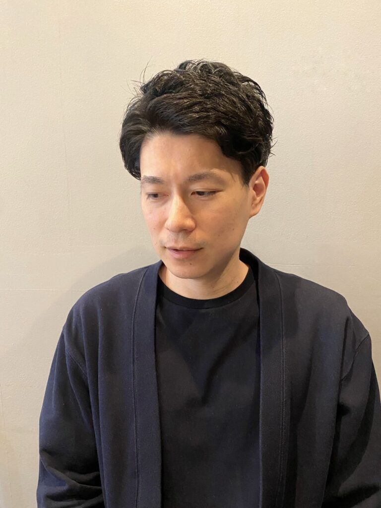 生えグセ活かしパーマ