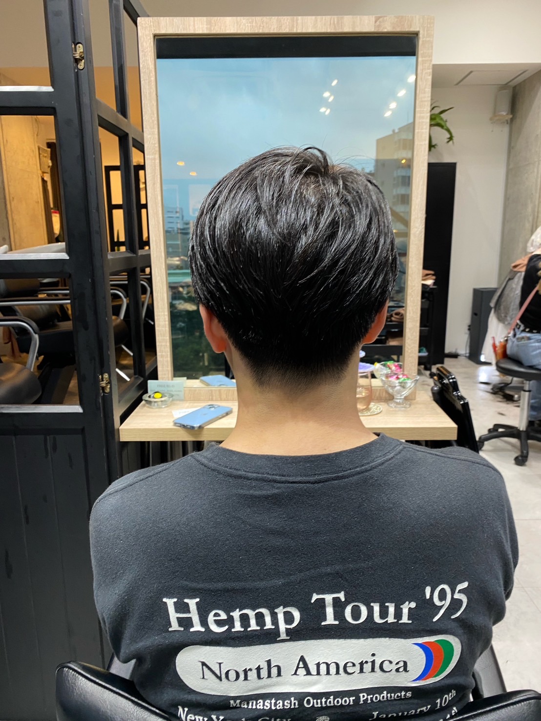 360°どこから見ても 頭の形を良く、かっこよく見せるカット