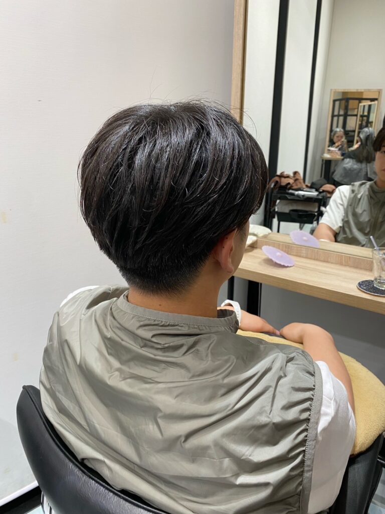 刈り上げマッシュ