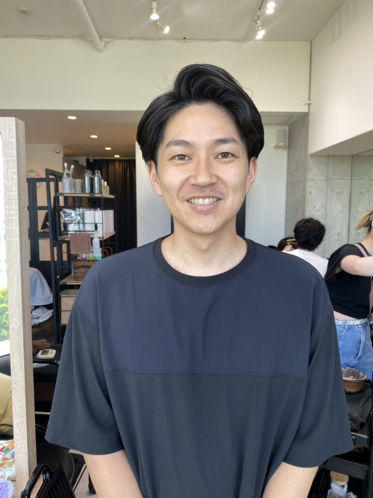 毛流れビジネススタイル