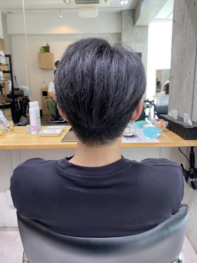 髪質を第一に考えたカット