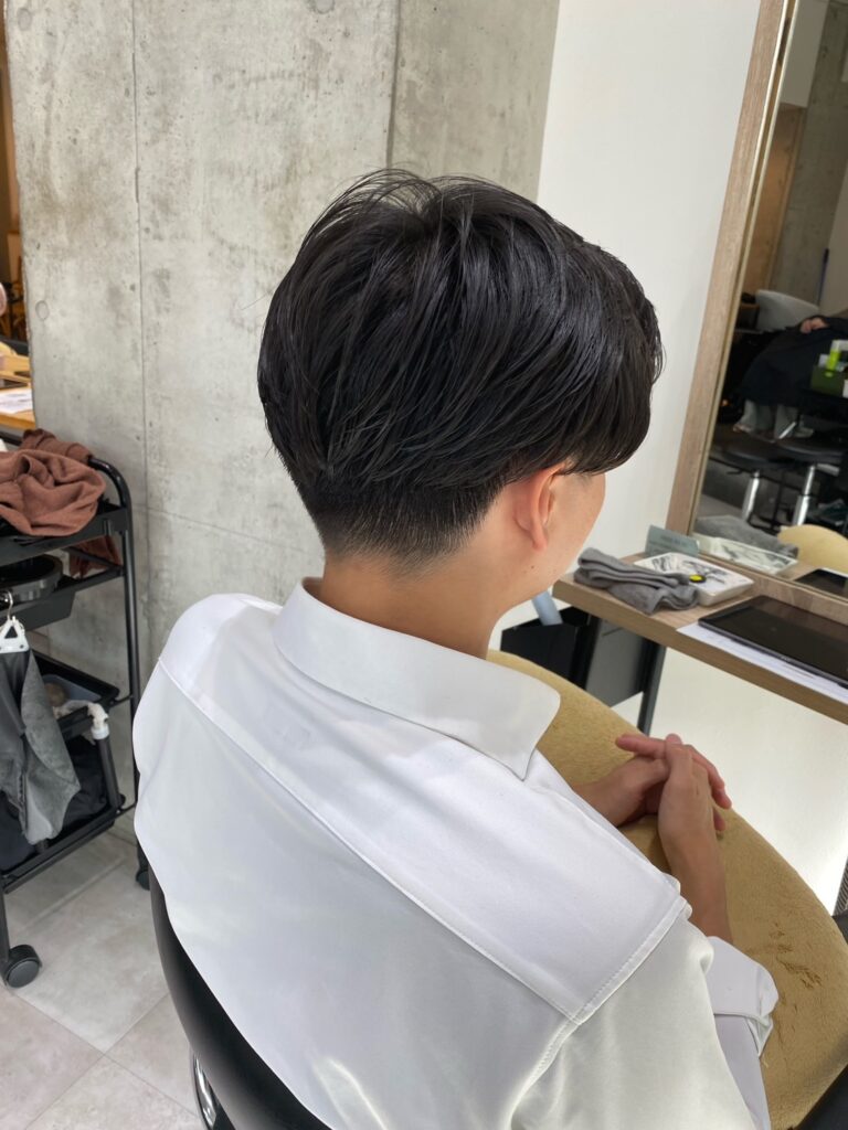 こだわりの刈り上げ