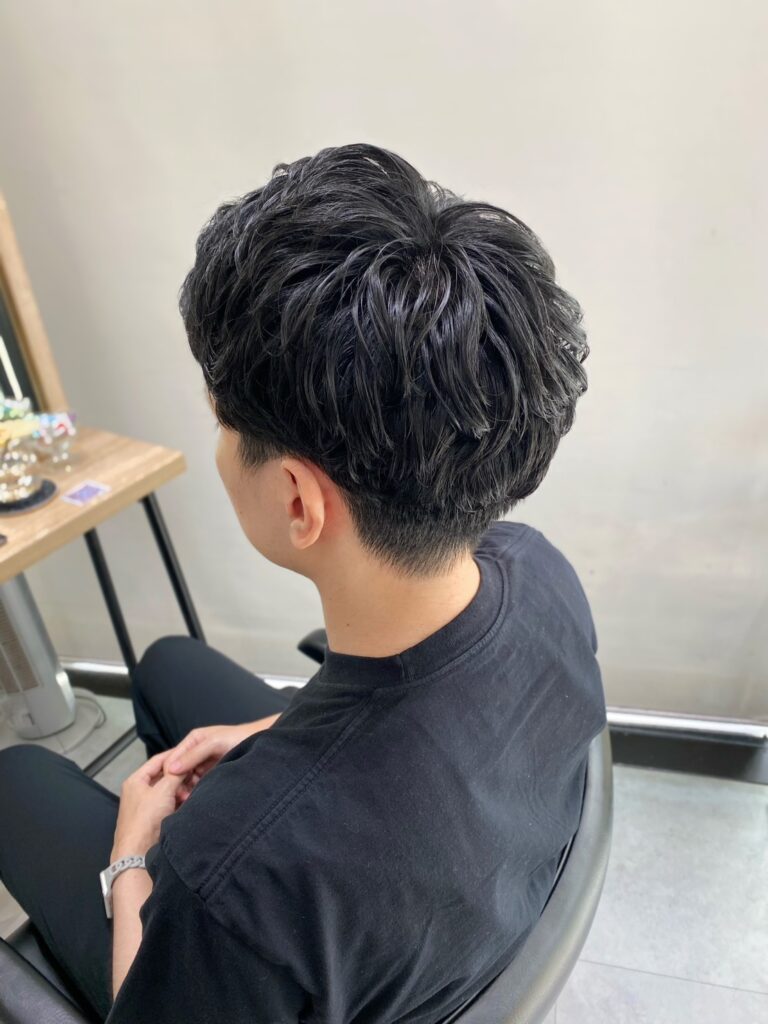 カット、パーマ