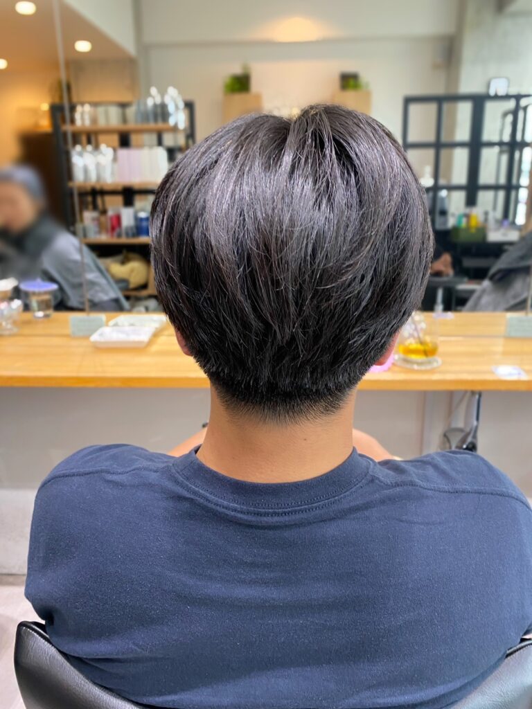 人気な毛流れヘア