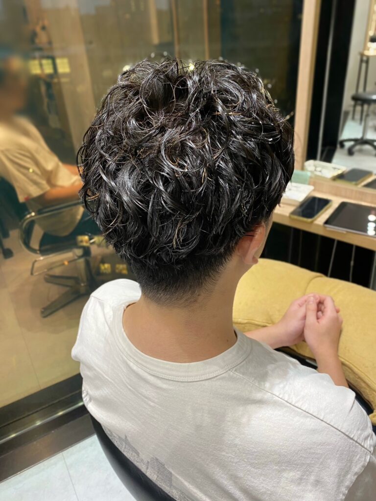 スパイラルパーマ