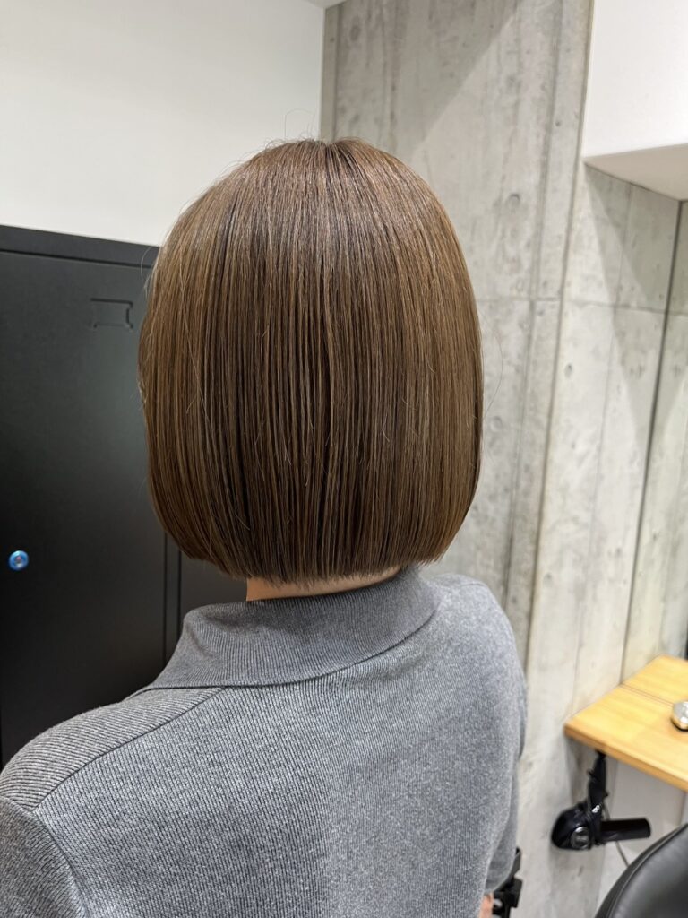 スッキリまとまるボブ