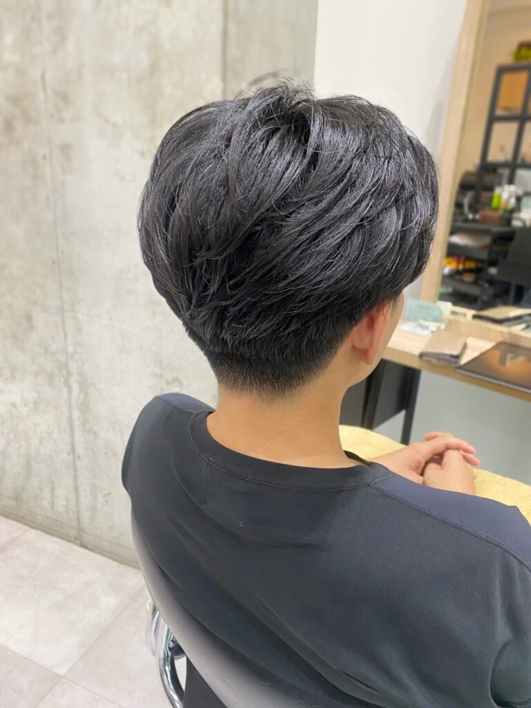 スッキリ清潔感のある髪型に