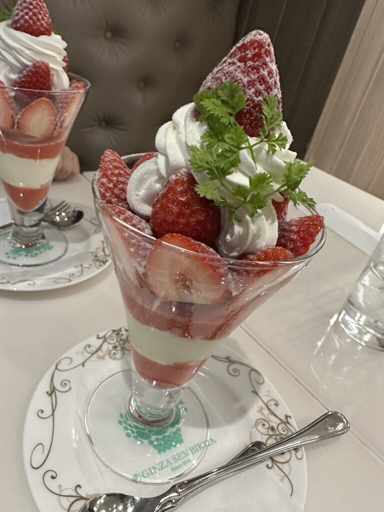 いちごの季節ですね
