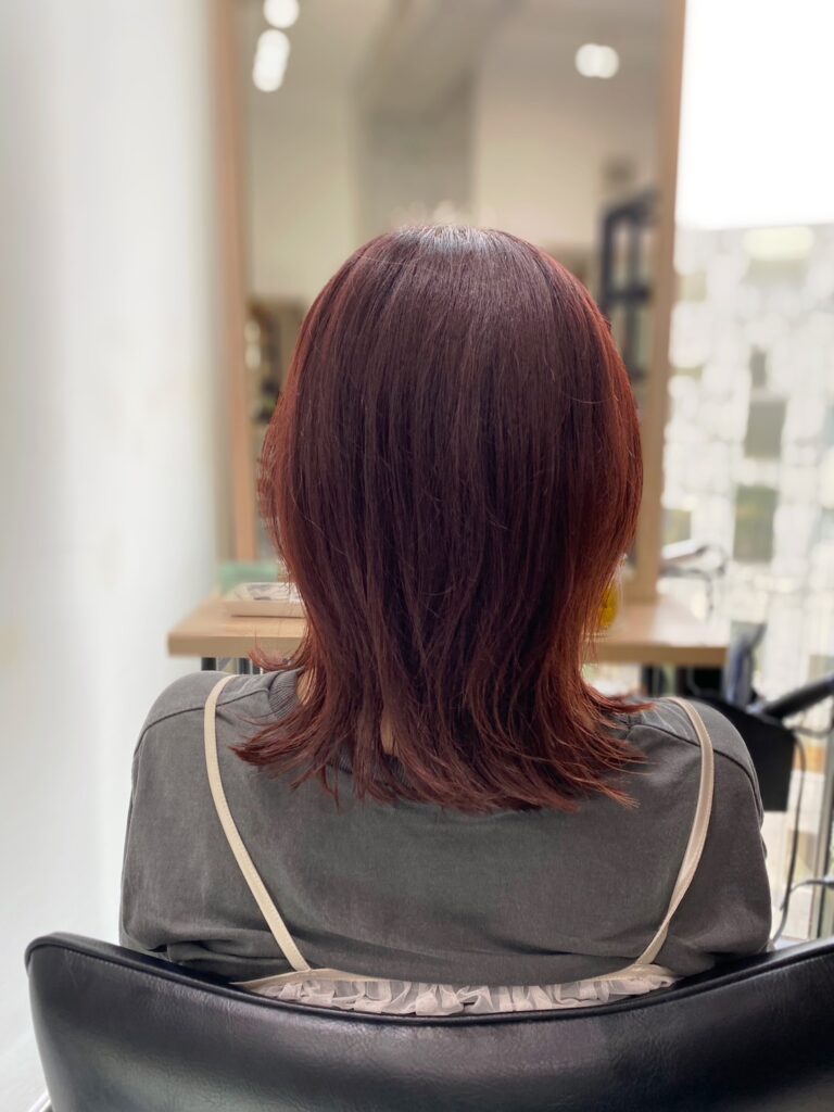 チェリーレッドカラー