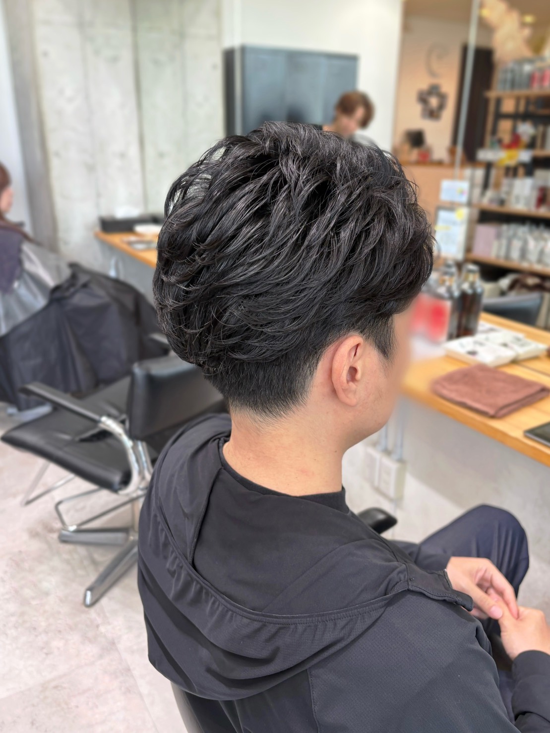 メンズビジネスパーマ