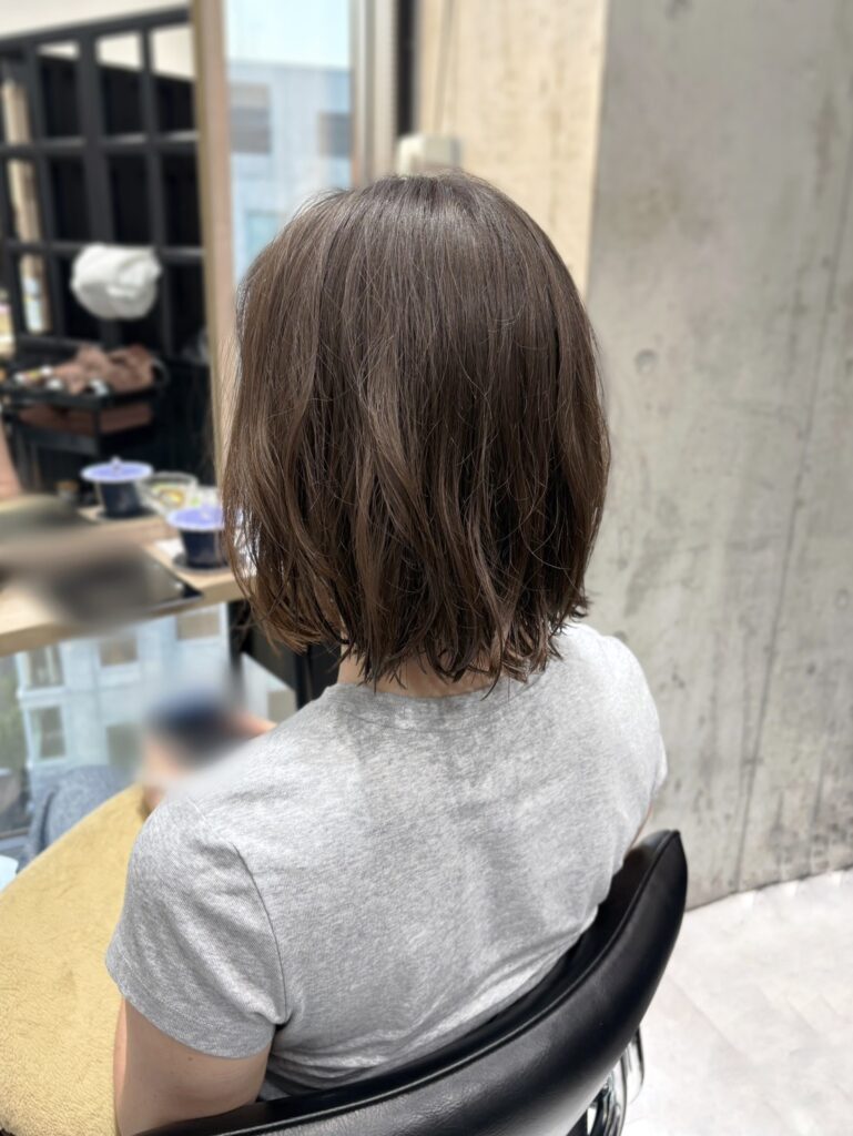 無造作ボブ