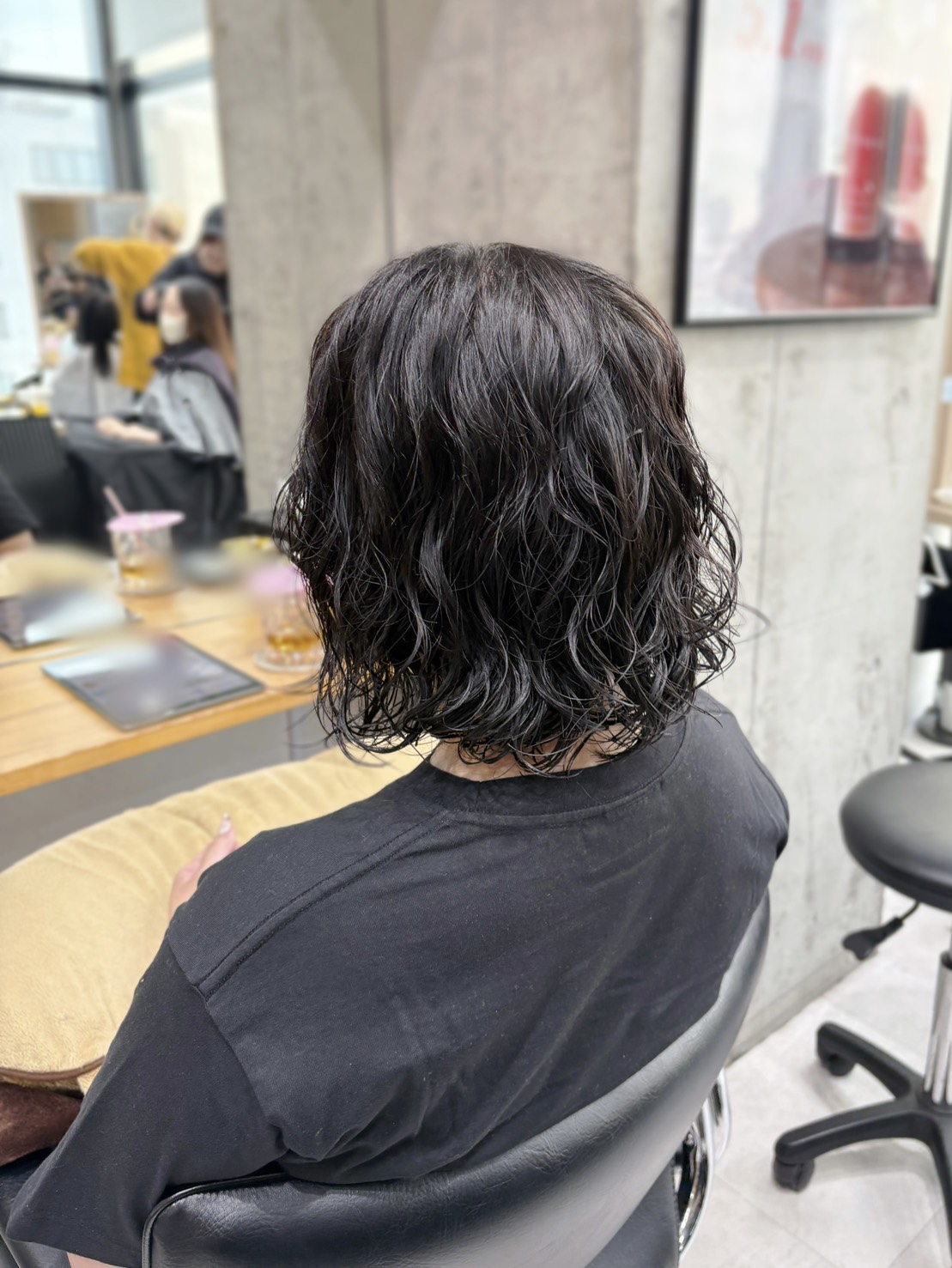 スパイラルパーマ