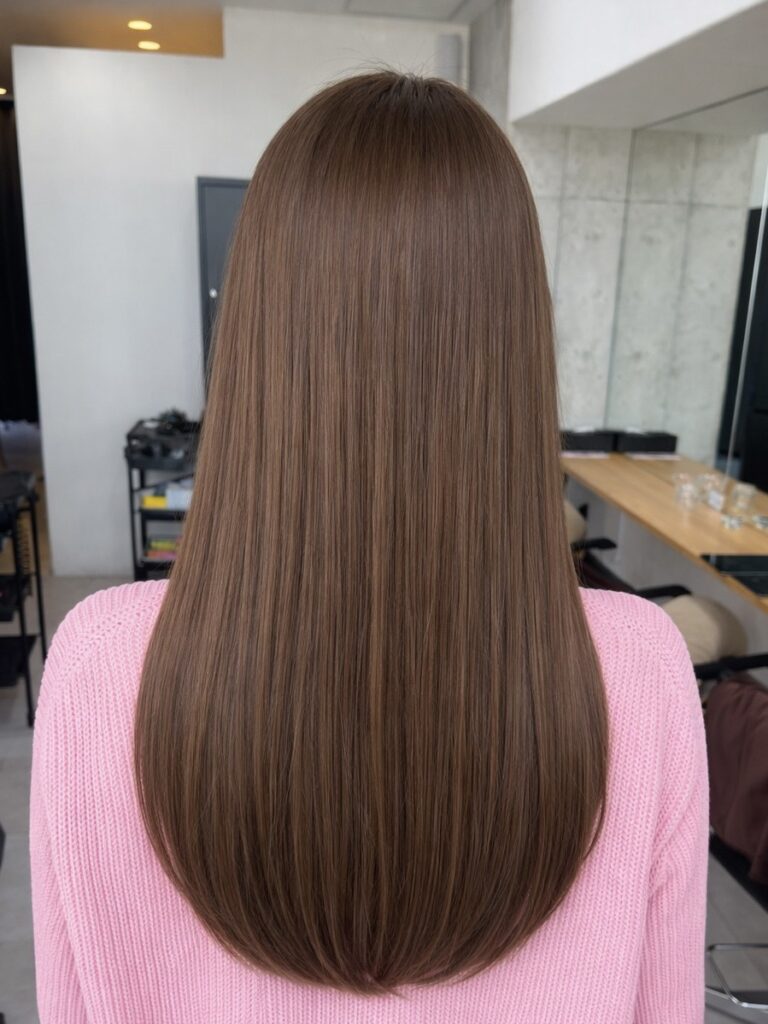 透明感たっぷりのアッシュベージュ