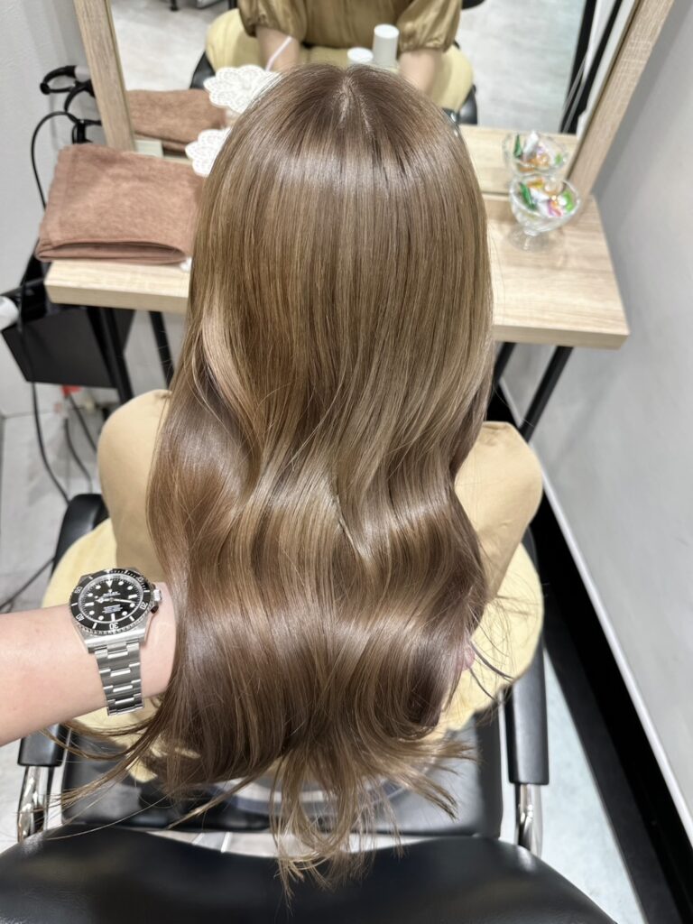 叶える上品ベージュカラー