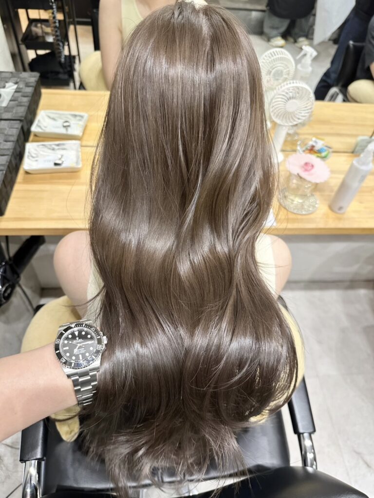 大人っぽく上品な仕上がりに